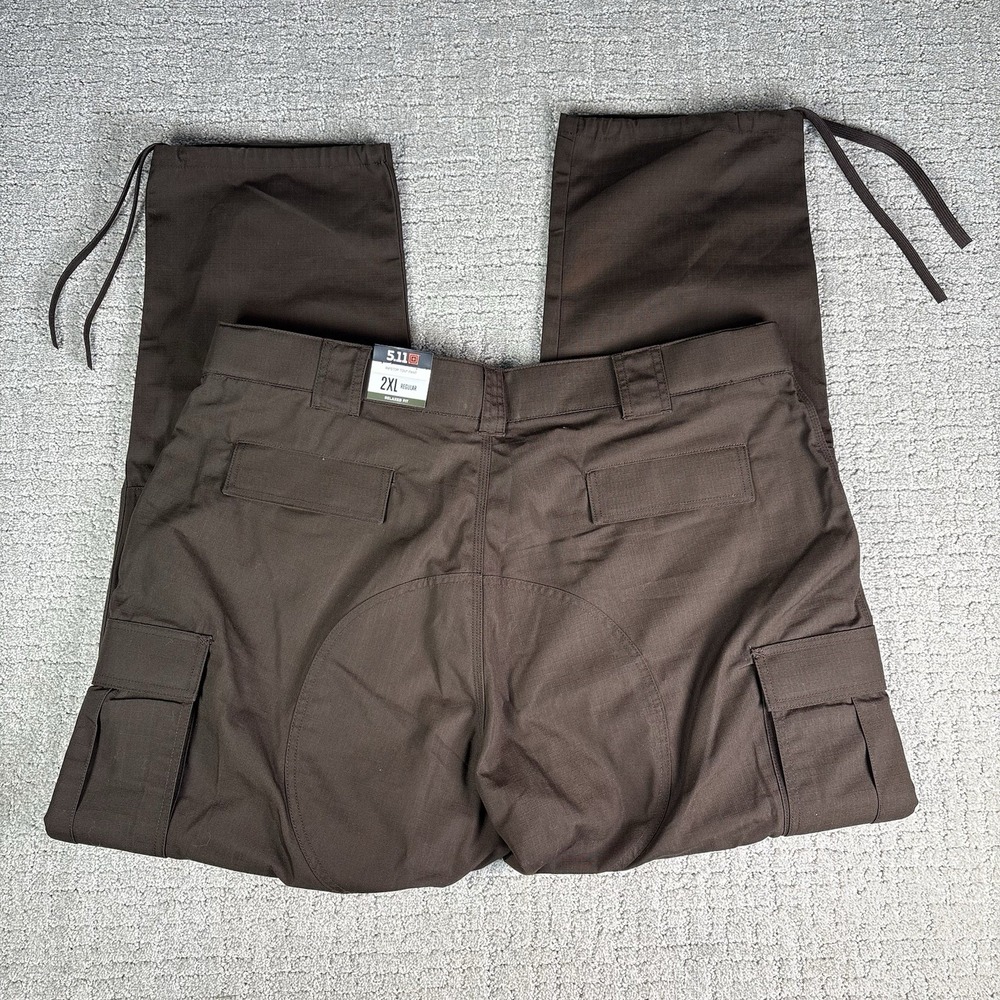5.11 Tactical TDU Ripstop Cargo Pants Size 2XL Regular 108 Brown NWT